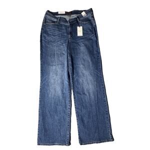 New Judy Blue 90's Straight Fit V-Front Denim Jeans Womens 16W